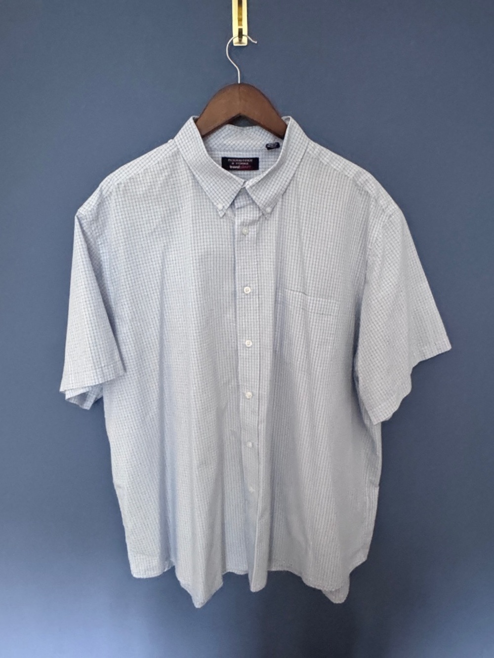 Men's Roundtree & York TravelSmart button down Size XXL in EUC